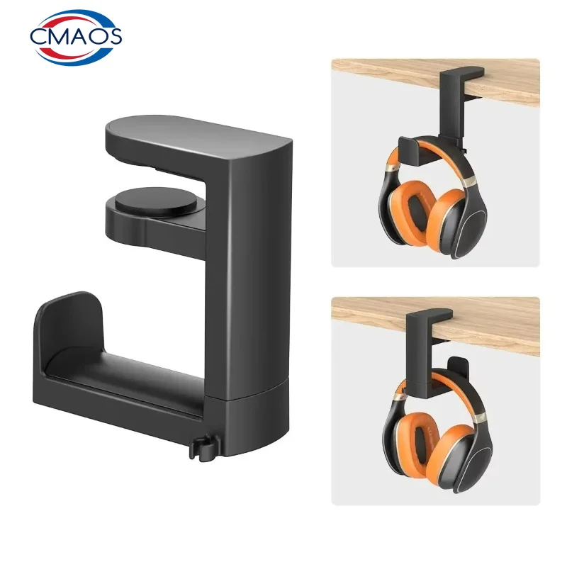 Pc Gaming Desk - 360° Rotating Headphone Stand Desktop Headset