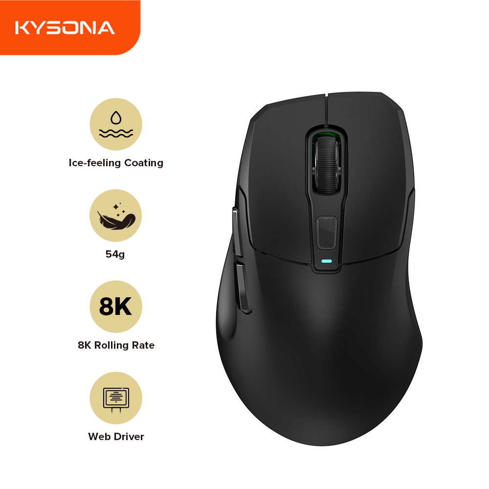 Pc Gaming X3D - KYSONA Uranus PRO Wireless Gaming Mouse