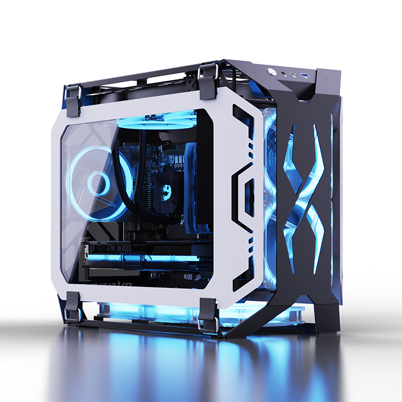 Pc Gaming Case - Lovingcool New Design Open Style Gaming
