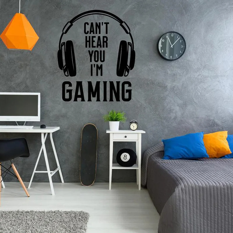 Pc Gaming Wallpaper - Video Game Quotes Decals Decor Can't
