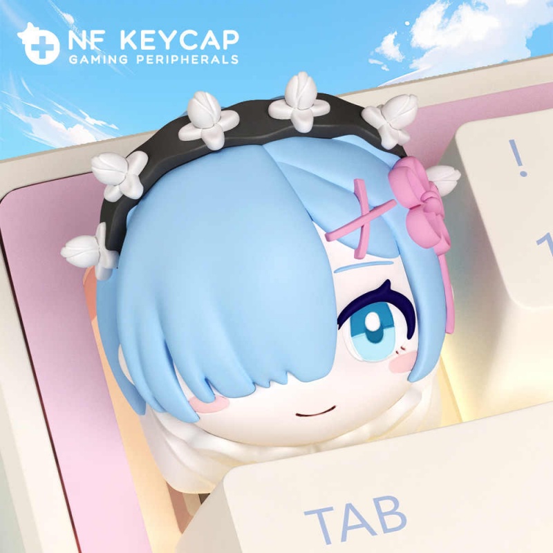 Custom Keycaps - Rem Anime Individuality Creative Art Custom