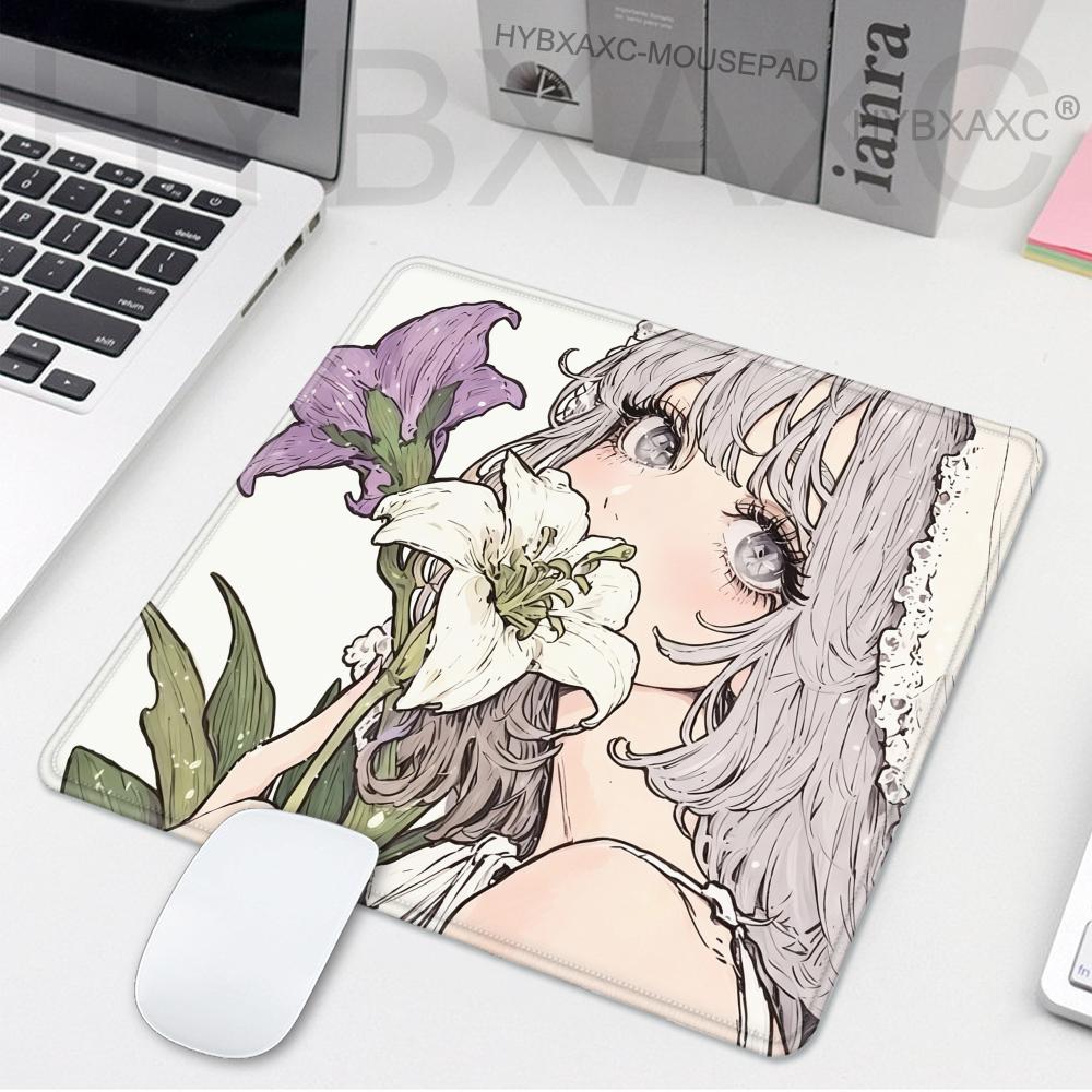 Pc Gaming Girl - HYBXAXC Cute Anime Girl Flower Art