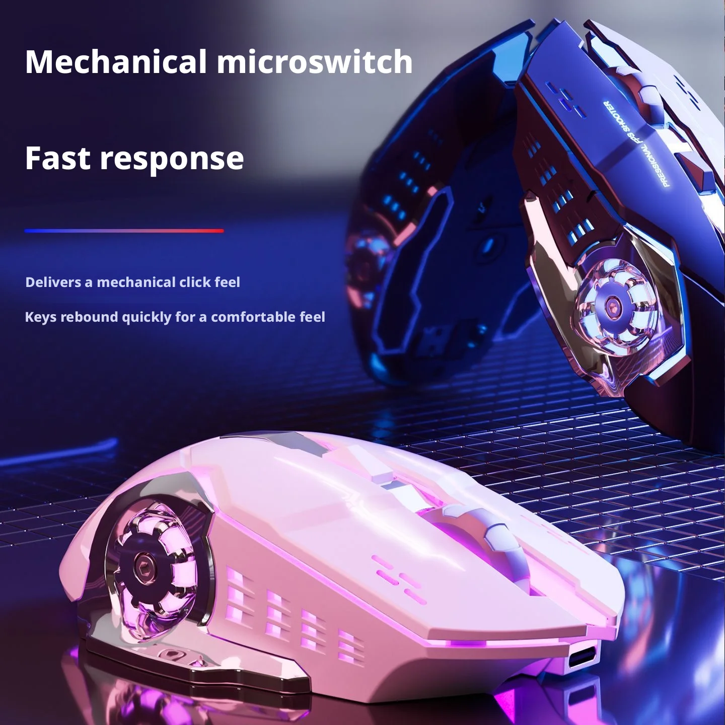 RGB Light Wireless Gaming Mous - Pc Gaming X3D 评论和价格