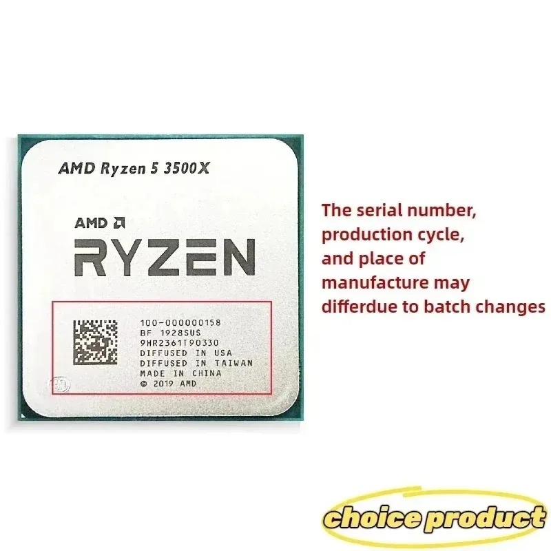 AMD R5 3500X Original Brand Ne - Amd Cpu Ryzen 5 评论和价格