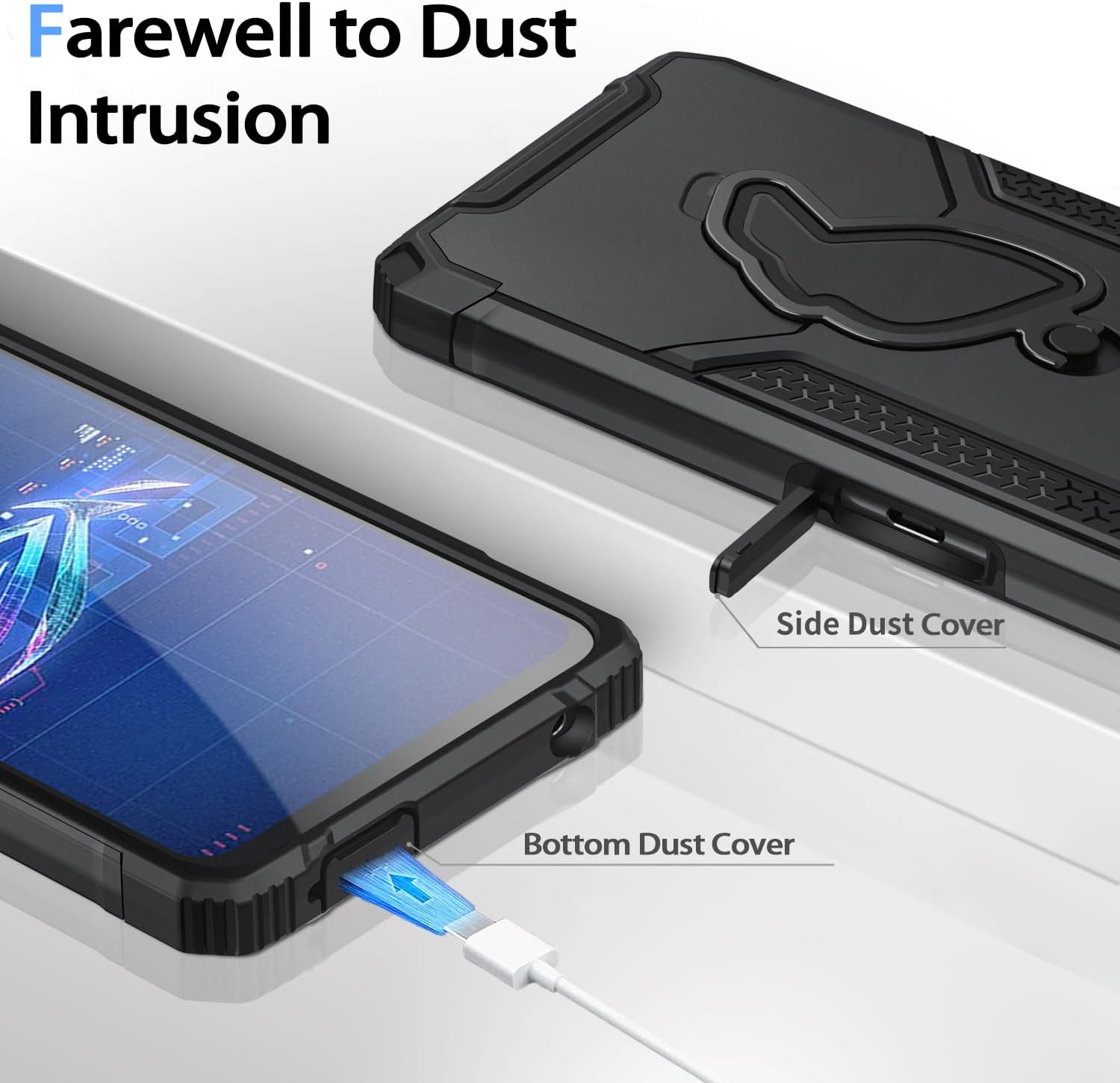 ROG Phone 5 Case Shockproof Fo - Pc Gaming Case 评论和价格