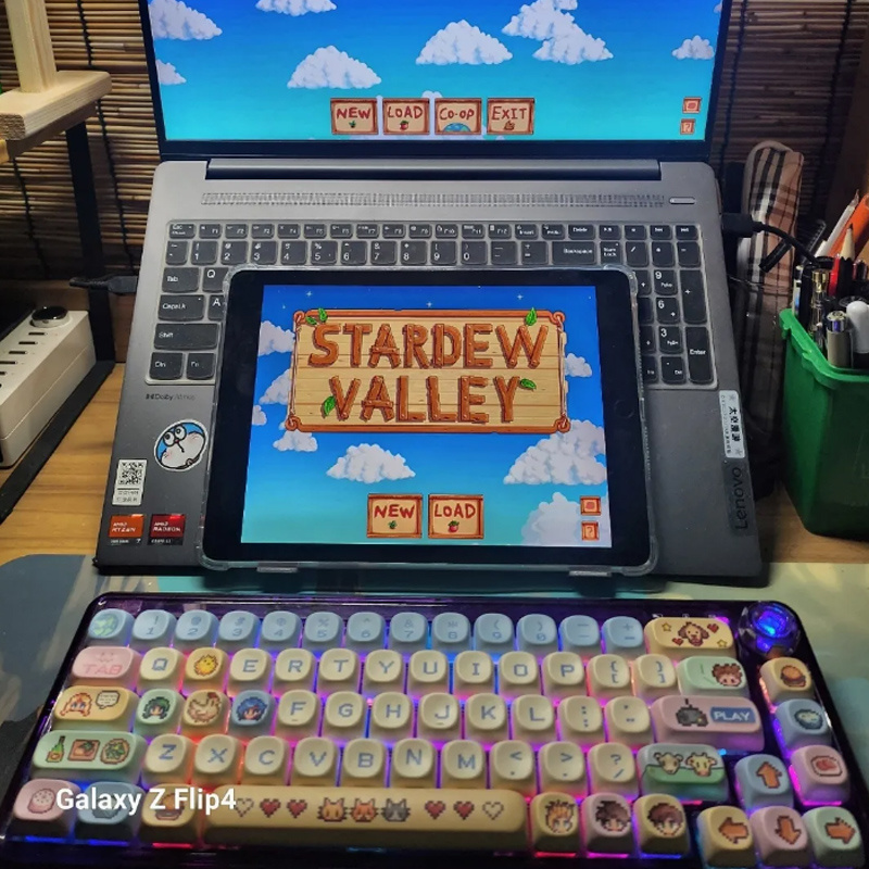 Stardew Valley 78 Keycaps Pixe - Custom Keycaps 评论和价格