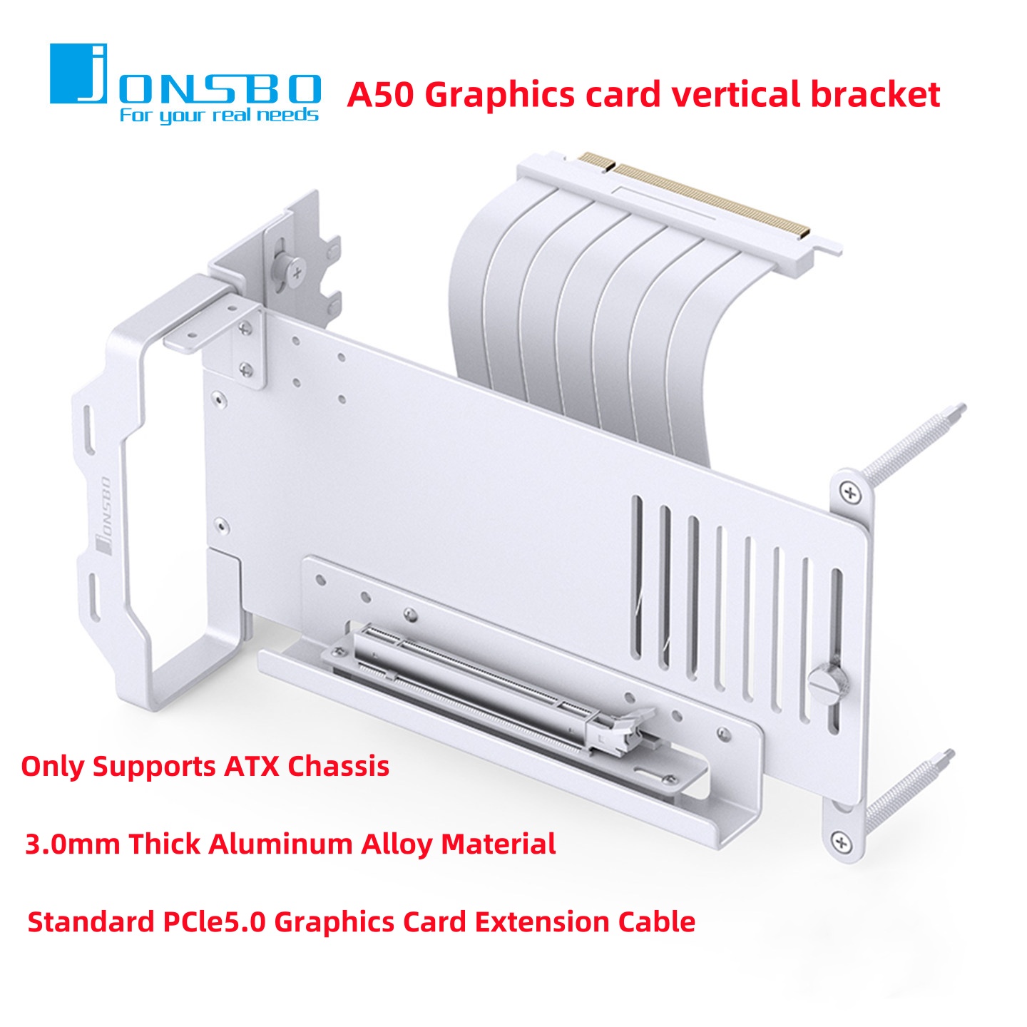 JONSBO A50 Aluminum GPU Vertic - Gpu Vertical Mount 评论和价格