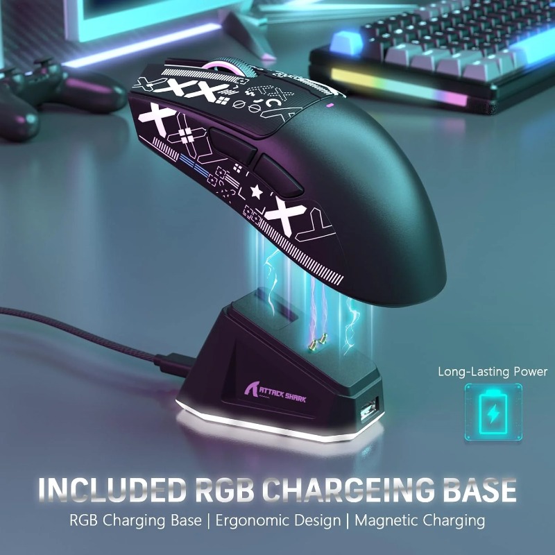 ATTACK SHARK X11 Wireless Gami - Pc Gaming X3D 评论和价格