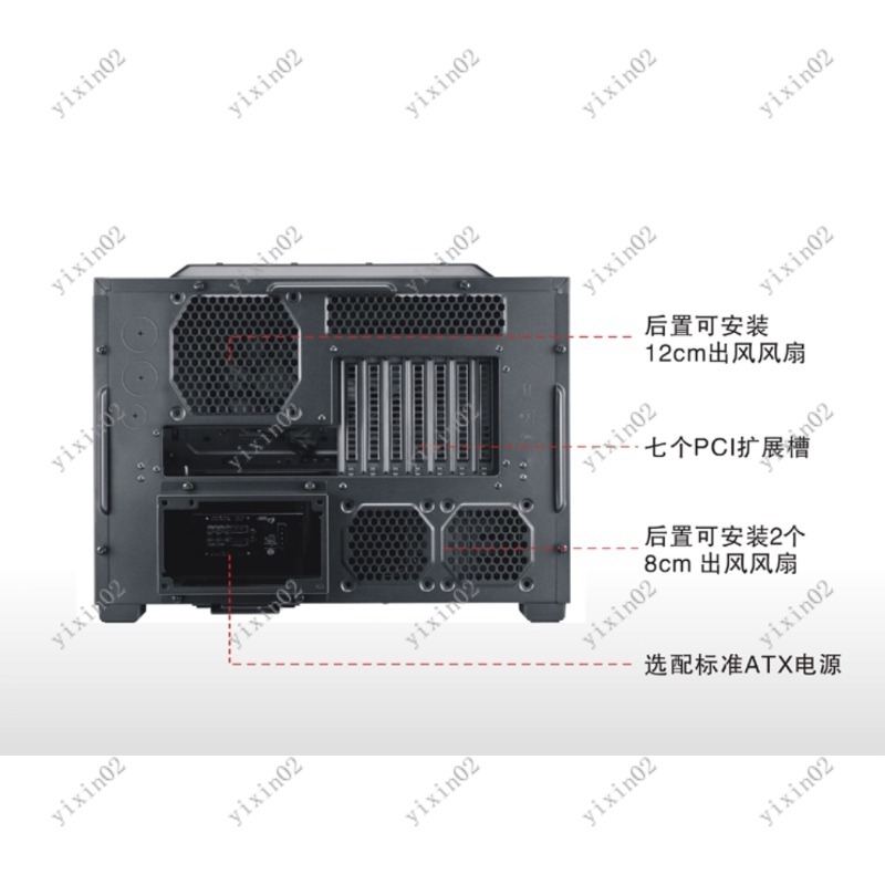 ATX Motherboard Computer Case  - Pc Gaming Case 评论和价格