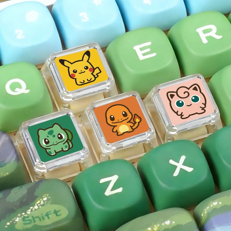 Pokémon Cross Axle Mechanical  - Custom Keycaps 评论和价格