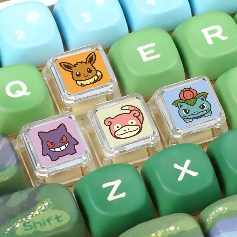 Pokémon Cross Axle Mechanical  - Custom Keycaps 评论和价格