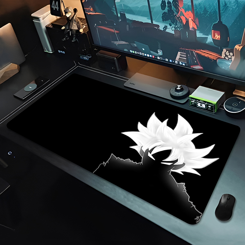 DBZ Black Anime Mouse Pad Drag - Pc Gaming Desk 评论和价格