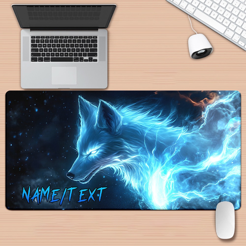 Custom Name Magic Wolf HD Prin - Pc Gaming Names 评论和价格