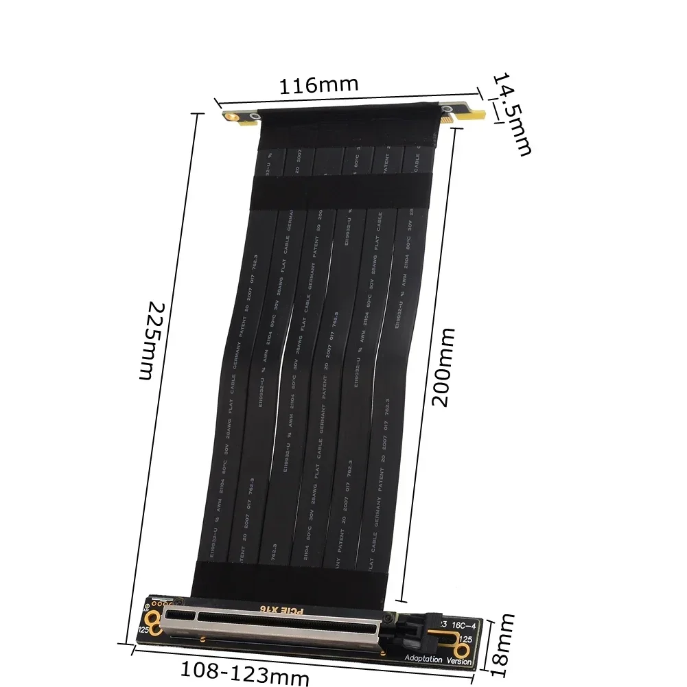 PCI Express X4 X8 X16 to X16 R - Gpu Vertical Mount 评论和价格