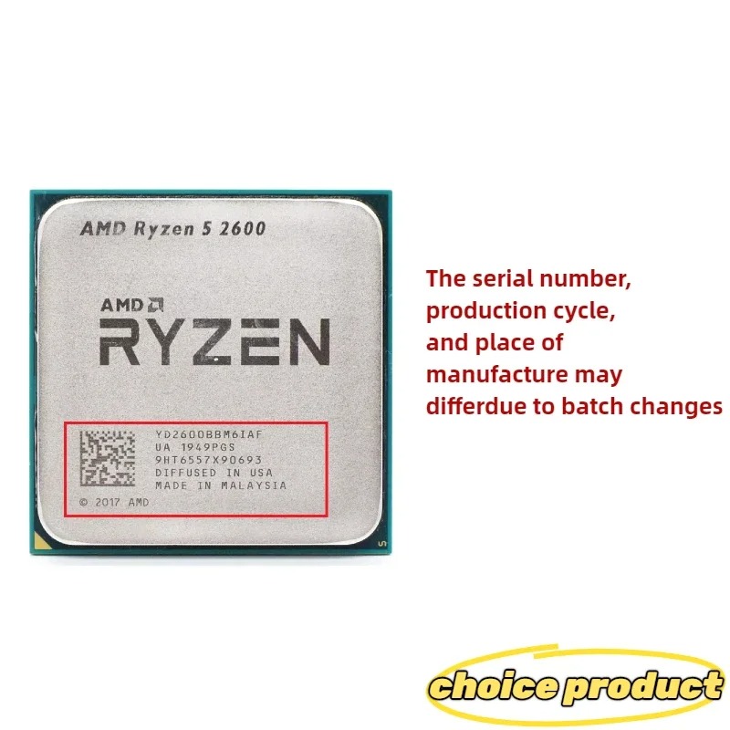 AMD Ryzen 5 R5 2600 3.4GHz 6-C - Amd Cpu Ryzen 5 评论和价格