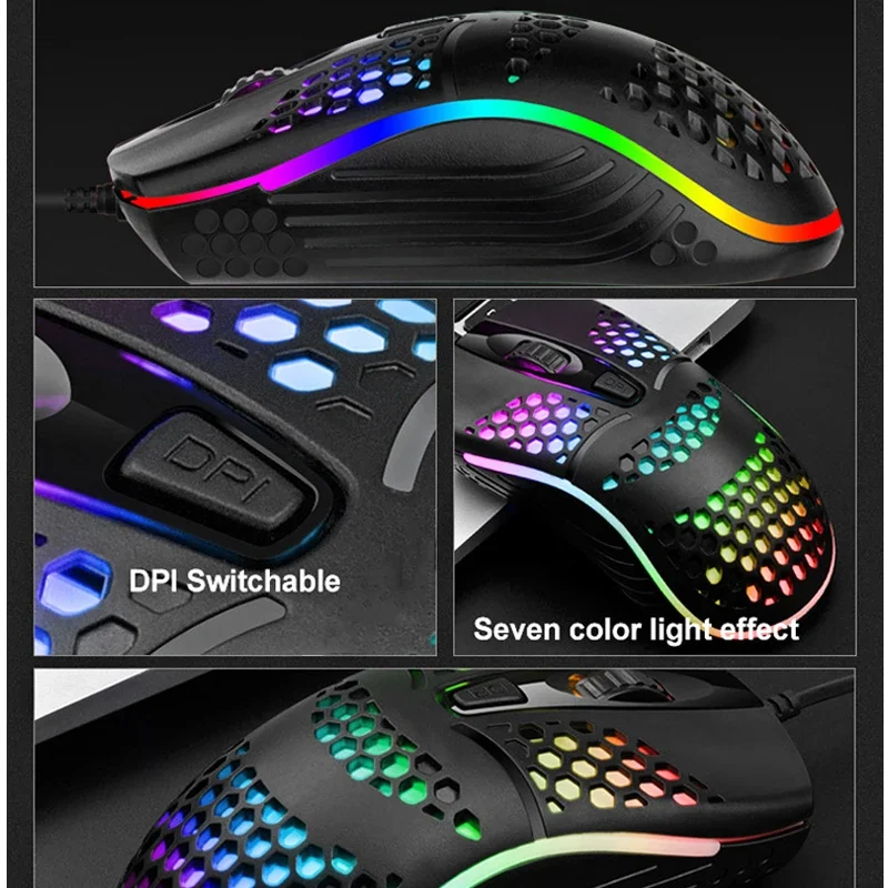 Honeycomb Wired Gaming Mouse R - Pc Gaming X3D 评论和价格