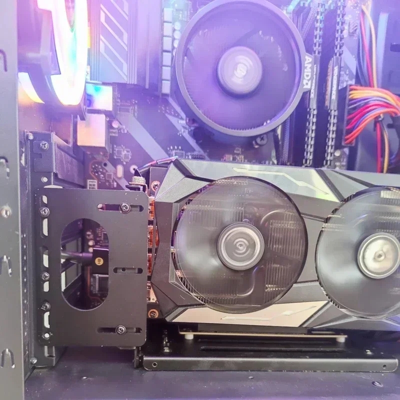 New Riser PCI-E X16 ATX Graphi - Gpu Vertical Mount 评论和价格
