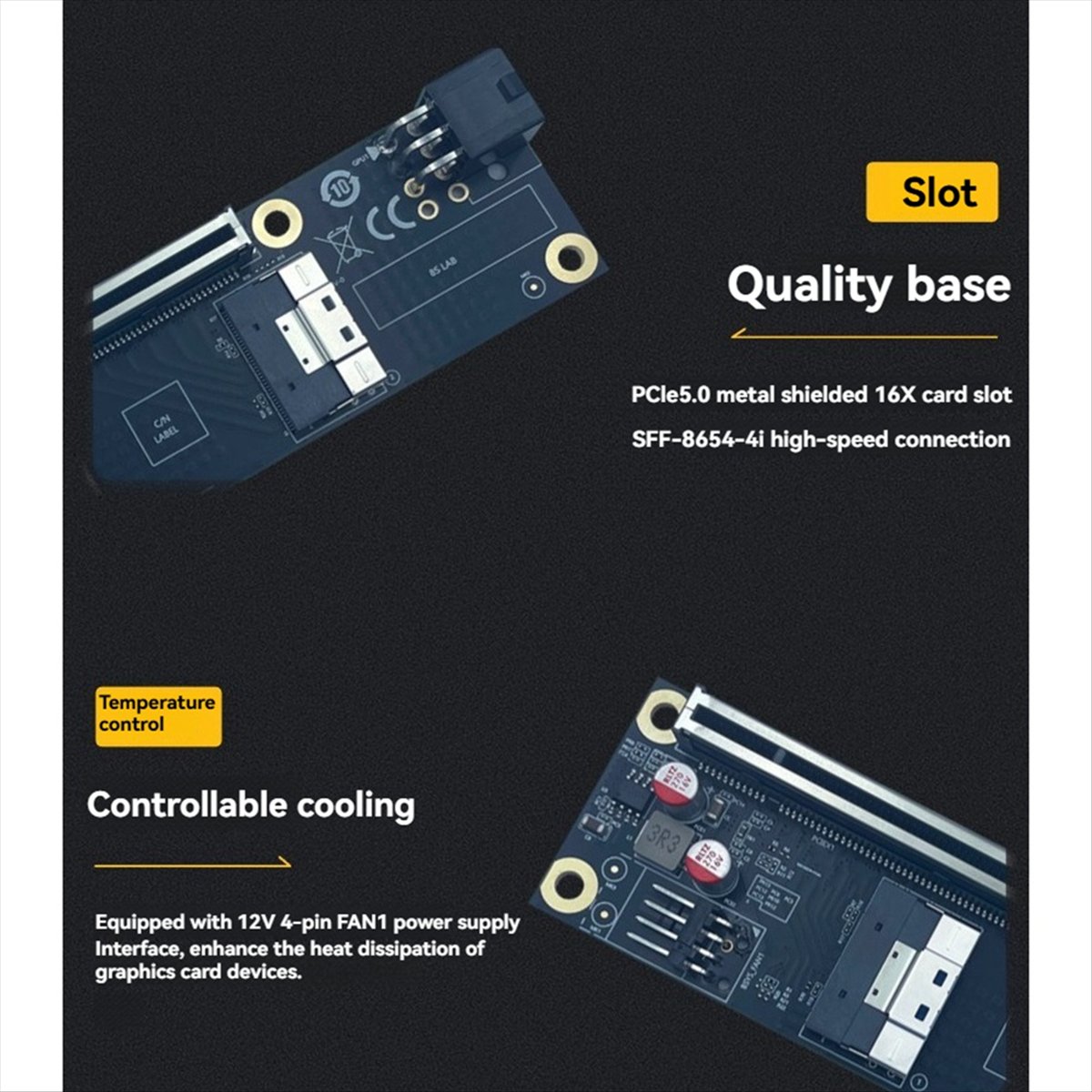 A10I 2 Port PCI-E 4.0 X16 to S - Gpu Vertical Mount 评论和价格
