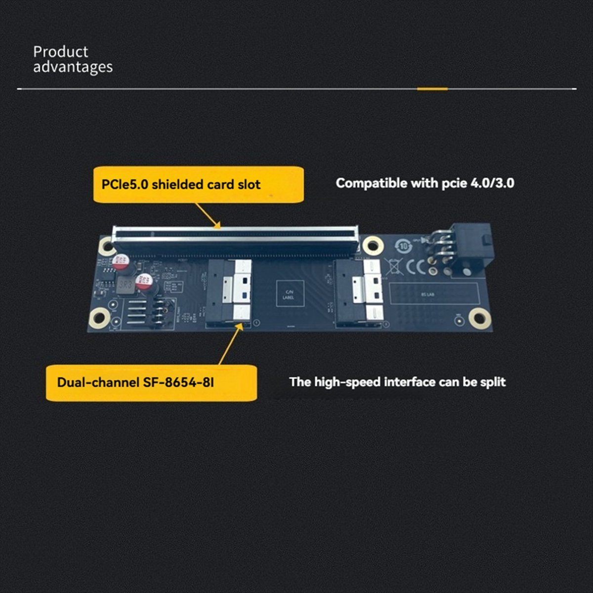 A10I 2 Port PCI-E 4.0 X16 to S - Gpu Vertical Mount 评论和价格