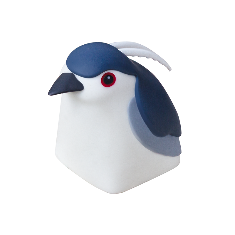 Cute Night Heron Bird Artisan  - Custom Keycaps 评论和价格