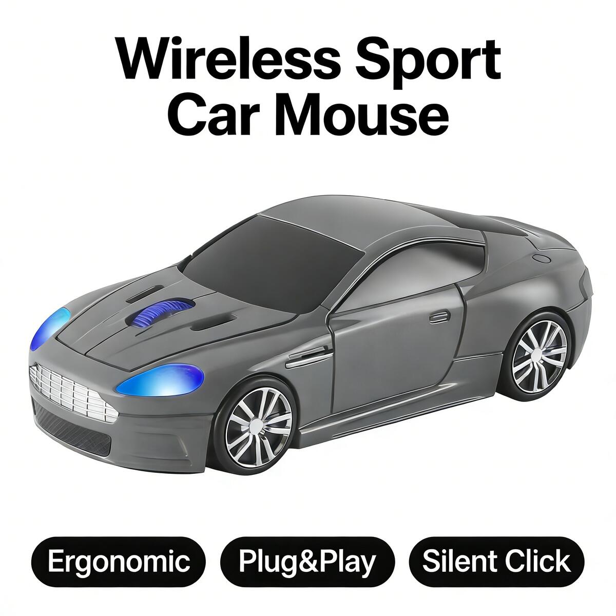 Creative Sport Car Shaped 2.4G - Pc Gaming X3D 评论和价格