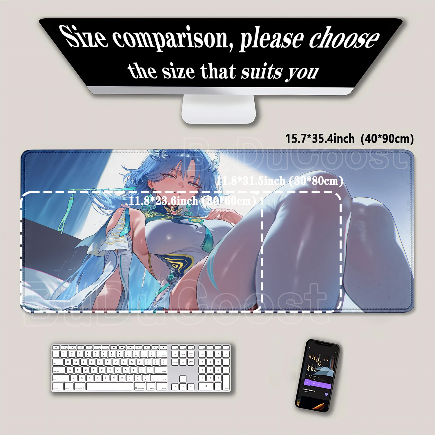 HD Printing Qingxiao Wuthering - Pc Gaming Girl 评论和价格