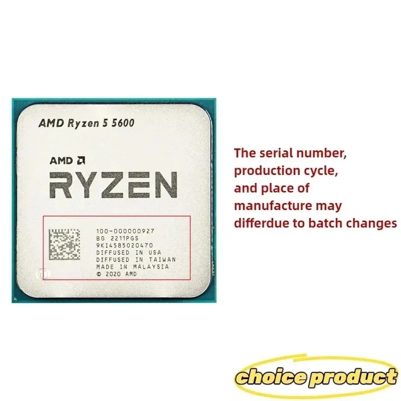 AMD Ryzen 5 5600 100% Brand Ne - Amd Cpu Ryzen 5 评论和价格
