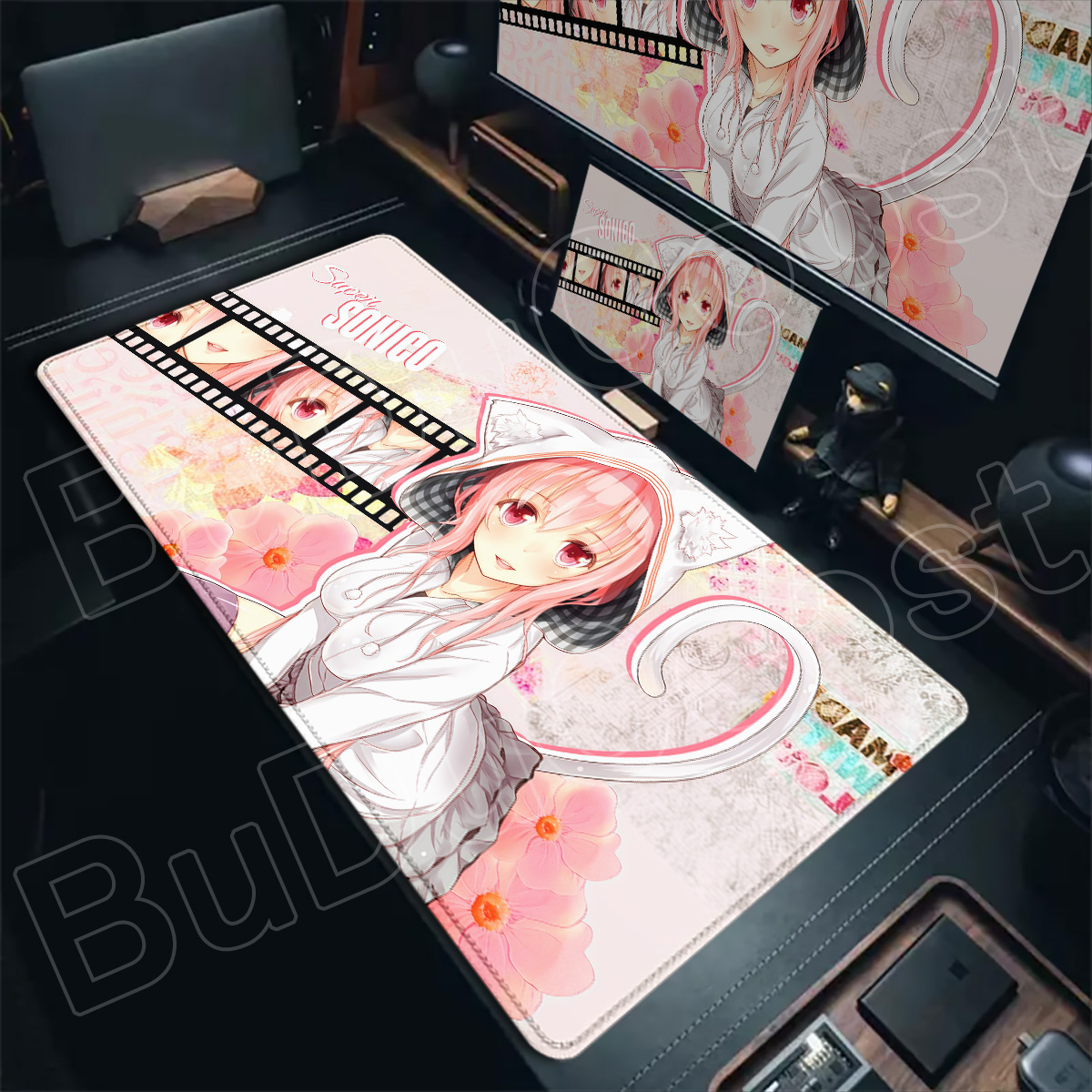 XXL Laptop Keyboard Mats Table - Pc Gaming Girl 评论和价格