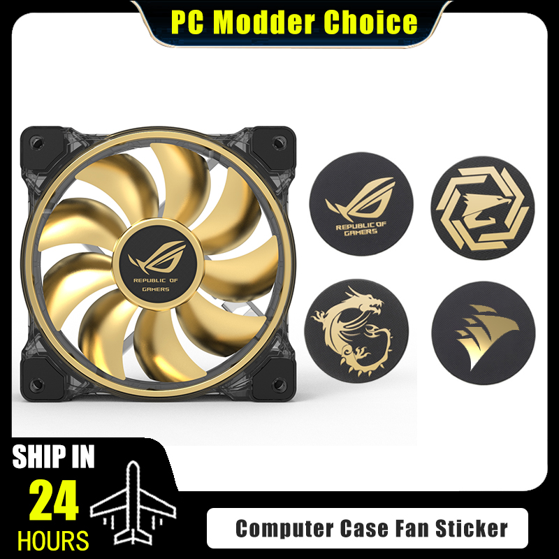 Computer Case Fan Logo Sticker - Pc Gaming Case 评论和价格