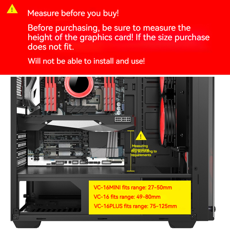 Graphics Card GPU Holder Adjus - Gpu Vertical Mount 评论和价格