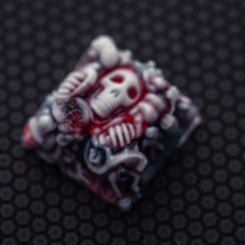 Gameboy Custom Skeleton Resin  - Custom Keycaps 评论和价格