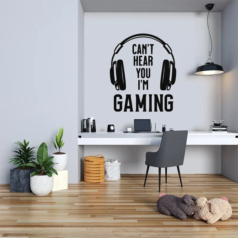Video Game Quotes Decals Decor - Pc Gaming Wallpaper 评论和价格