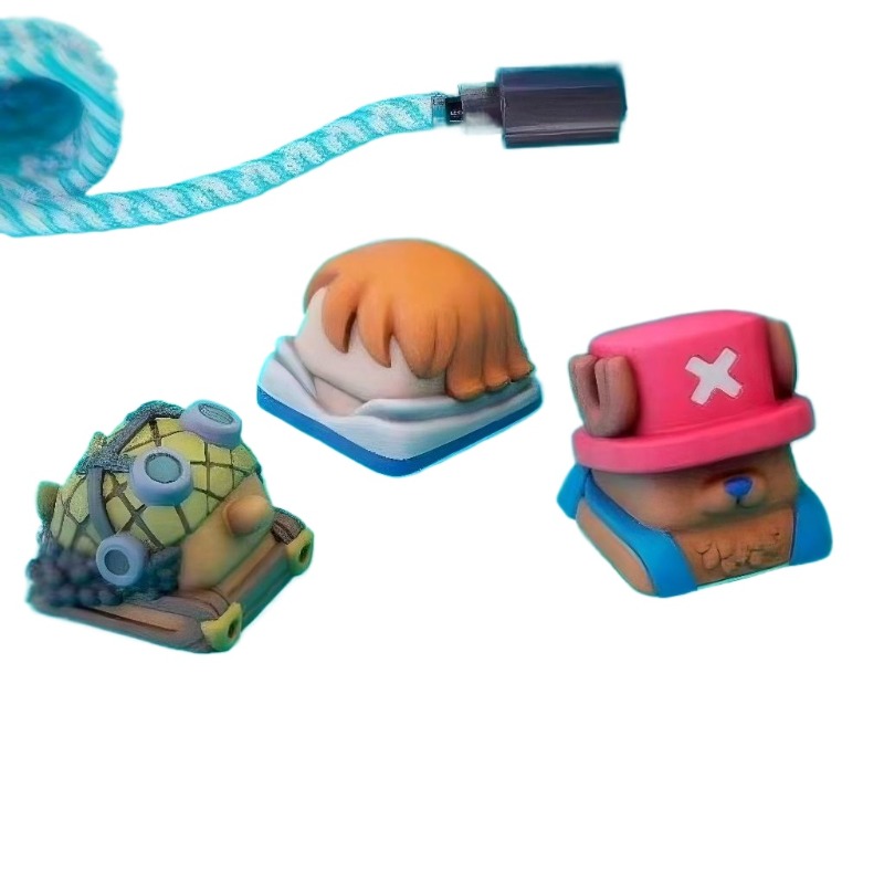 One Piece Chopper Nami anime c - Custom Keycaps 评论和价格