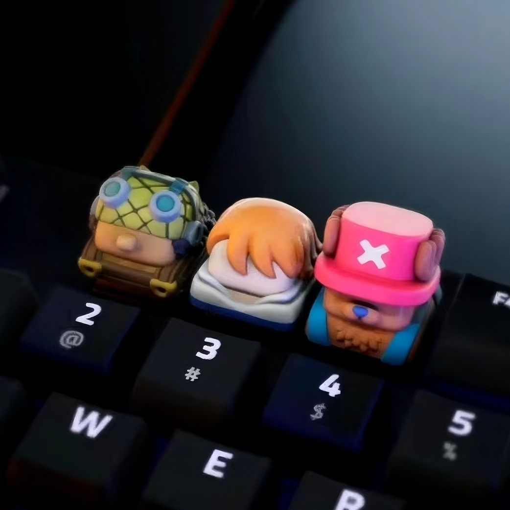 One Piece Chopper Nami anime c - Custom Keycaps 评论和价格