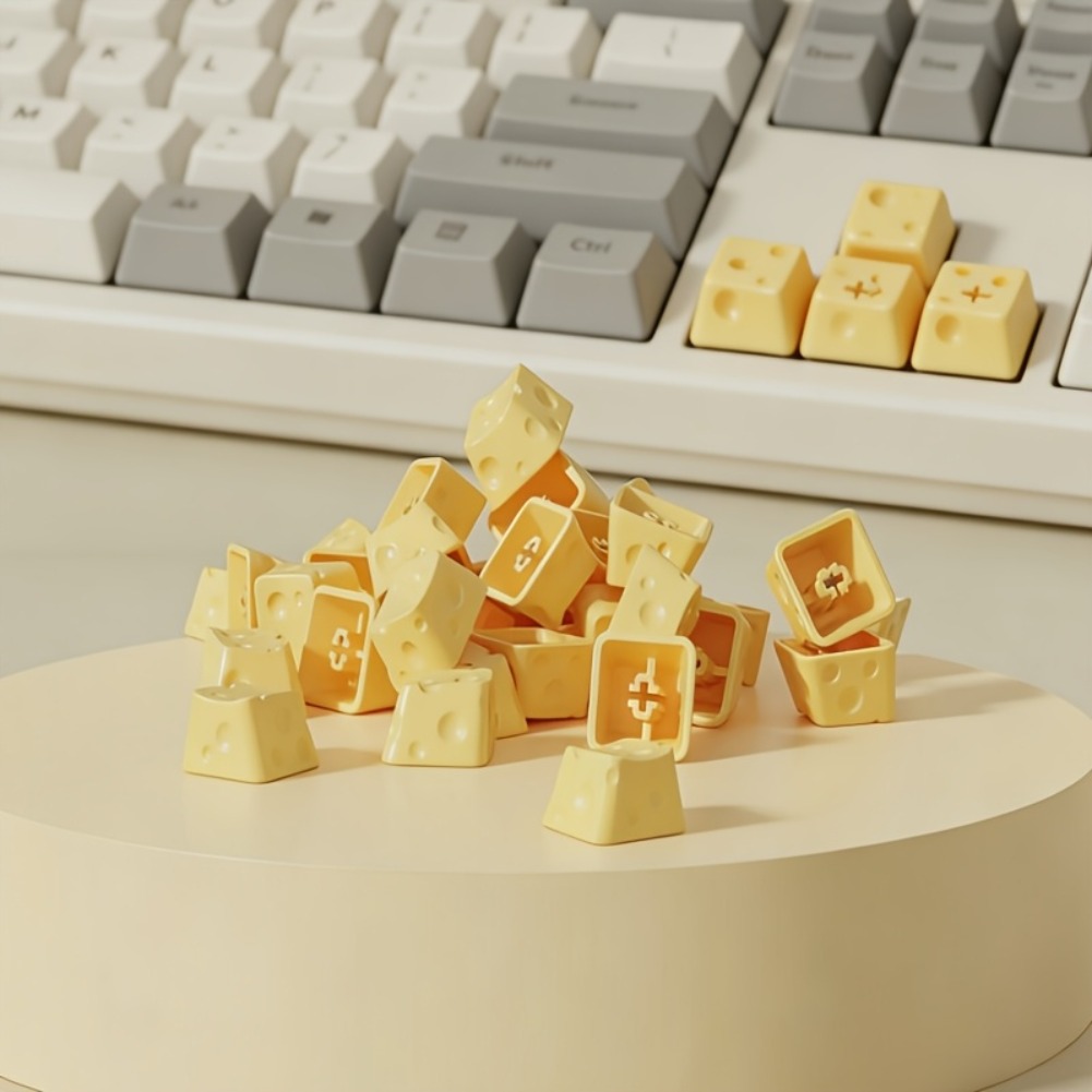 3D Printed Cheese Keycap Cute  - Pc Gaming X3D 评论和价格