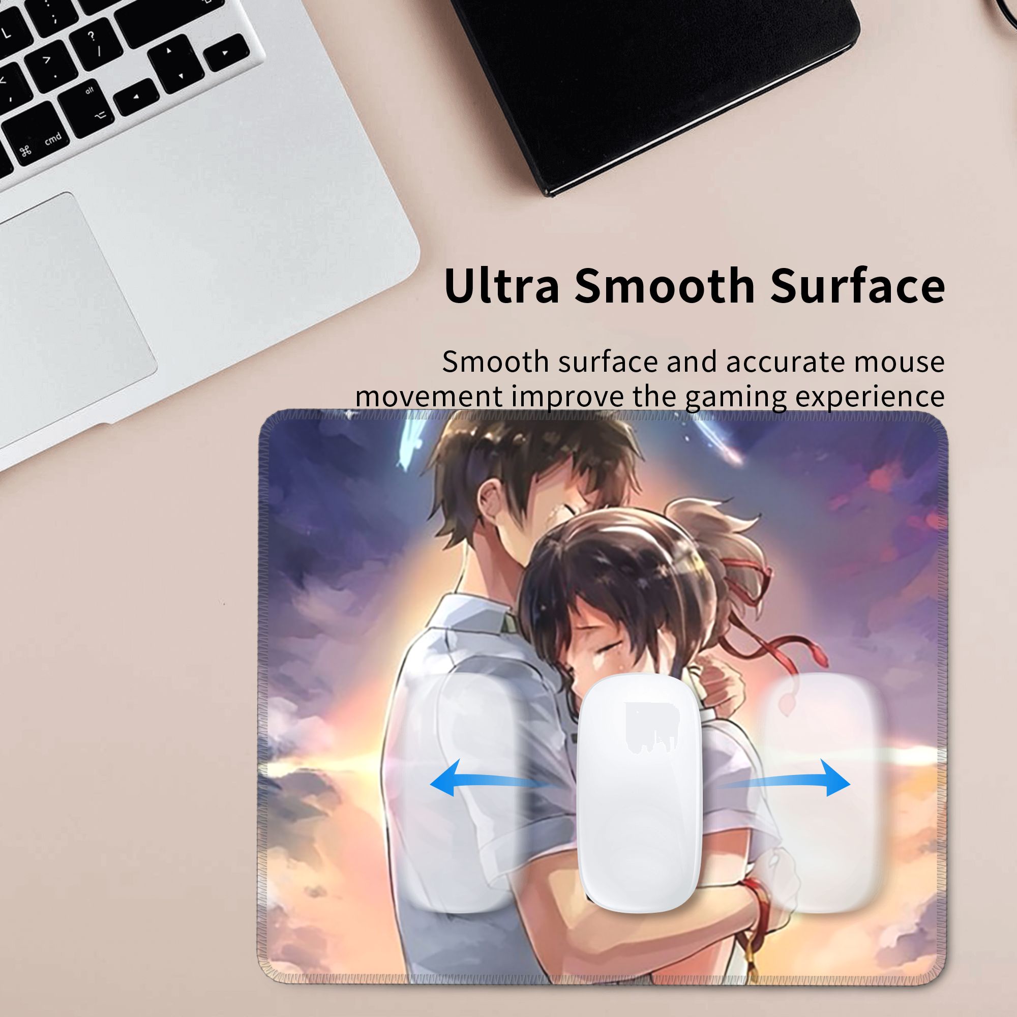 Japanese Anime Your Name Mouse - Pc Gaming Names 评论和价格
