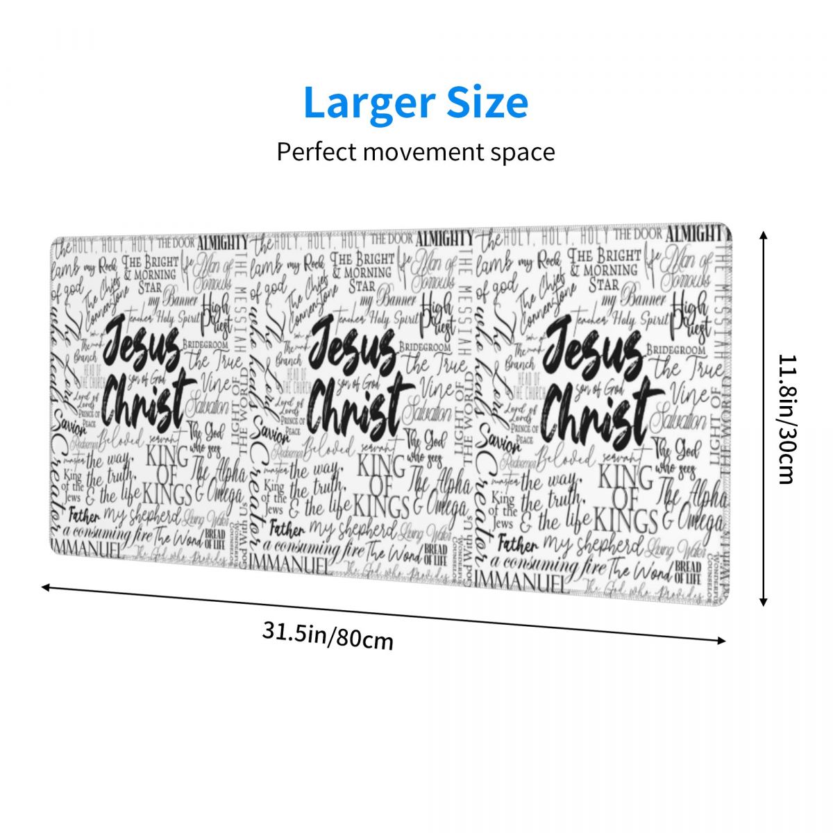 Large Mouse Pad The Names Of G - Pc Gaming Names 评论和价格