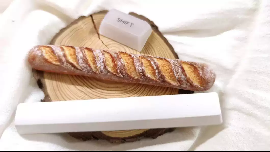 Baguette Food Artisan Spacebar - Custom Keycaps 评论和价格