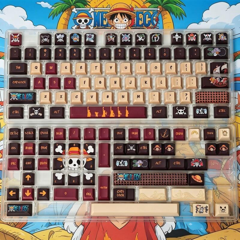 BANDAI One Piece Monkey D. Luf - Custom Keycaps 评论和价格