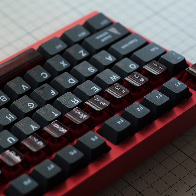Soviet Black Theme Keycaps Set - Pc Gaming Set 评论和价格