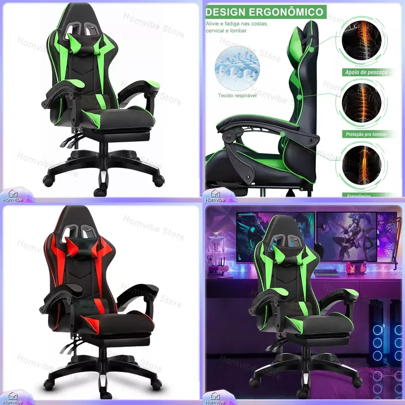 High-Back Ergonomic Gaming Cha - Pc Gaming Desk 评论和价格