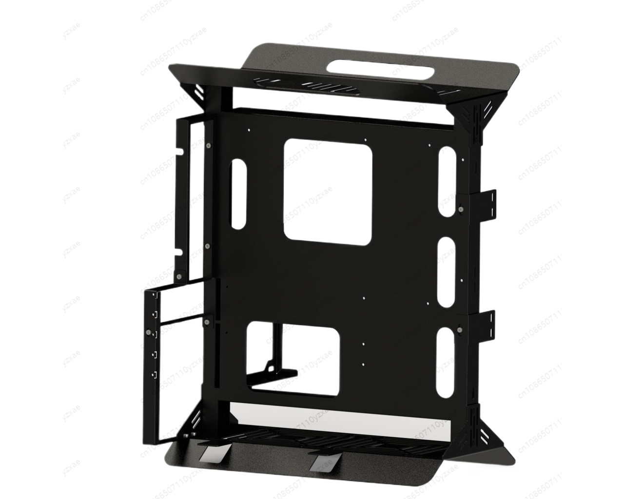 Open Frame Computer Case, Supp - Gpu Vertical Mount 评论和价格